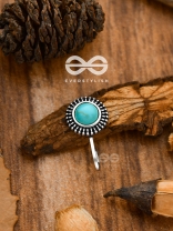 The Bohemian Sun - Turquoise Boho Nosering