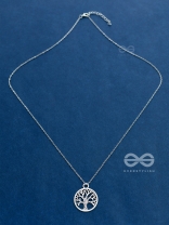 The Nature Lover Statement Pendant - Silver