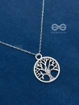 The Nature Lover Statement Pendant - Silver