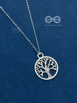 The Nature Lover Statement Pendant - Silver