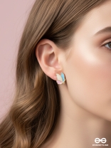 The Bewitching Butterflies - Statement Enamelled Studs