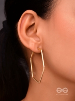 The Hexing Hexagons - Golden Playful Hoops