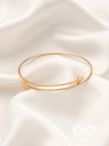 The Warrior Within - Golden Statement Bracelet