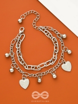 Trinket Tinsel- Silver Bracelet