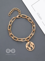 The Global Citizen- Golden Bracelet