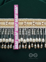 Anshumali- The Sunny Sky- Stones, Pearls and Glass Beads Embroidered Choker Necklace 