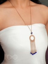 Tears Of The Sun- Golden Beads Necklace With Anti-Tarnish Coating 