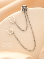 The Falling Stars- Oxidised Beads Earcuff (One Ear)