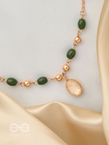 The Sun Belt- Golden Embellished Necklace With Anti-Tarnish Coating