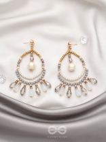 Day 'n' Nite- Golden Beads Earrings