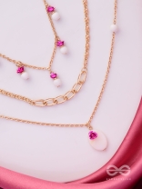 The String Lights- Golden Layered Necklace