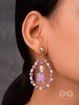 BOTANICAL BLISSFUL BEAUTIES - CLASSIC MODERN EARRINGS