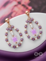 BOTANICAL BLISSFUL BEAUTIES - CLASSIC MODERN EARRINGS