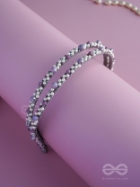 Vivikta - The Refined Splendor - Beaded Hand Embroidered Hairband