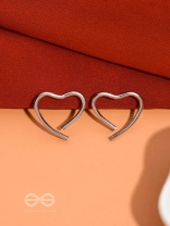 LOVE IN PROGRESS - CASUAL SILVER STUDS