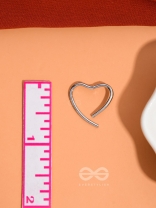 LOVE IN PROGRESS - CASUAL SILVER STUDS
