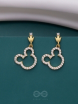 MICKEY EARS ON - CUTE SPARKLING EARRINGS