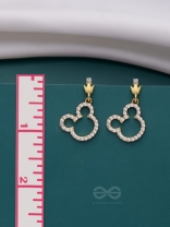 MICKEY EARS ON - CUTE SPARKLING EARRINGS