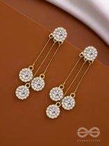 TRINKLING TRIO - GOLDEN SPARKLING EAR JACKETS