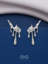 LIKE A DRIP, DRIP - SILVER STATEMENT STUDS