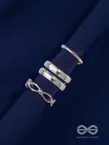 TRIPLE TREBLE - SET OF THREE EAR CUFFS (ONE EAR)