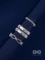 TRIPLE TREBLE - SET OF THREE EAR CUFFS (ONE EAR)