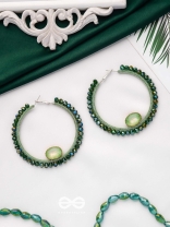 THE ENCHANTED CIRCLETS - STATEMENT HOOP EARRINGS