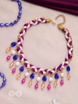 SUGAR & SPICE - MULTICOLOR STATEMENT NECKPIECE