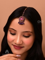 PRAAVRTI - THE SPIRITUAL ONE - STONE, CUTDANA AND BEADS EMBROIDERED MAANGTIKA