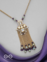 Vyushti - The First Gleam - Beads, Polki And Kundan Finished Neckpiece With Anti-Tarnish Coating 