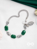 JUNGLE JIVE - OXIDISED EMBELLISHED BRACELET