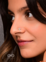 HEAVENLY HARMONY  - GOLDEN CZ NOSERING (NON-PIERCING)
