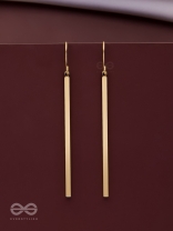 THE LUXURY DIMENSIONS - CLASSIC GOLDEN EARRINGS