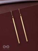 THE LUXURY DIMENSIONS - CLASSIC GOLDEN EARRINGS