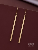 THE LUXURY DIMENSIONS - CLASSIC GOLDEN EARRINGS