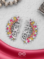 The Kudi Pataakha - Statement Oxidised Earrings