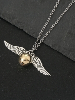 Resting Quidditch - Statement Silver Pendant