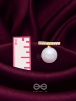 Modern Grace - Golden Embellished Ear Jackets