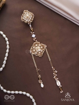 Abhyupayan - Gift From The Heavens - Beads, Pearls Glass Drops Hand Embroidered Haathphool