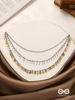 The Spellbinding Chimes - Beads And Coins Multilayered Neckpiece