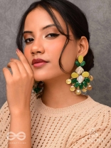 Haritaye - The Mint Melody - Stones And Coins Earrings
