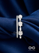 The Honoured Majesty - Silver Cubic Zirconia Ring (Adjustable)