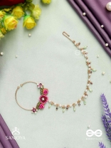 VARNAMALA ABHUSHANA - ADORNMENT OF COLORS - FLORAL MOTIFS WITH PEARLS NATH