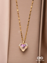 Glittering Heart - Crystal Love Pendant