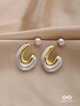 GILDED CREST - MODERN DUAL-TONE HOOPS