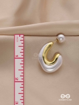 GILDED CREST - MODERN DUAL-TONE HOOPS