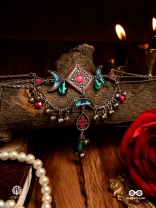 MOONFESTA - ETHNIC CRESCENT NECKLACE