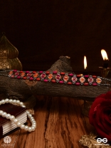 GULAAL GRID – COLOURED ENAMELLED CHOKER