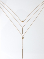 The Style Slayer Multilayered Golden Necklace