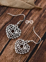 The Intricate Hearts - Tiny Trinket Earrings